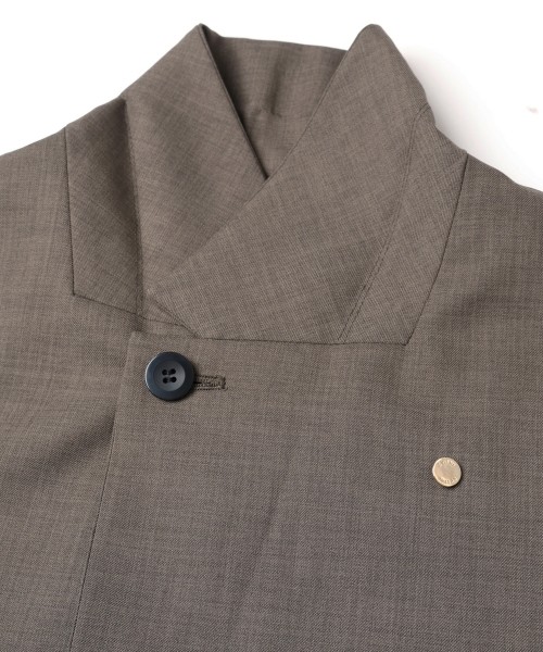 Dry Gabardine Tailored Collar Shirt Jacket