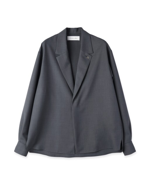 Dry Gabardine Tailored Collar Shirt Jacket