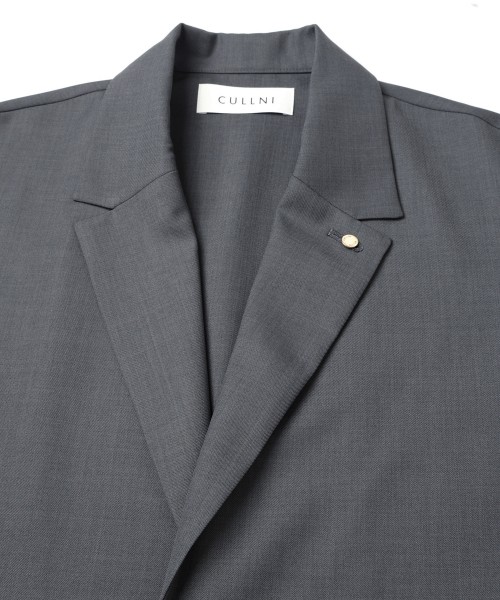 Dry Gabardine Tailored Collar Shirt Jacket