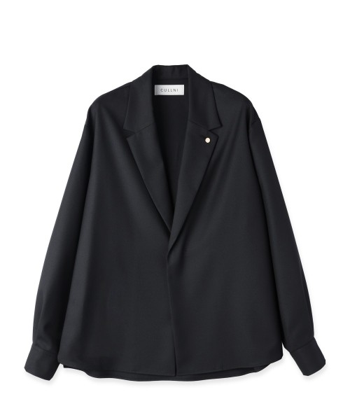 Dry Gabardine Tailored Collar Shirt Jacket