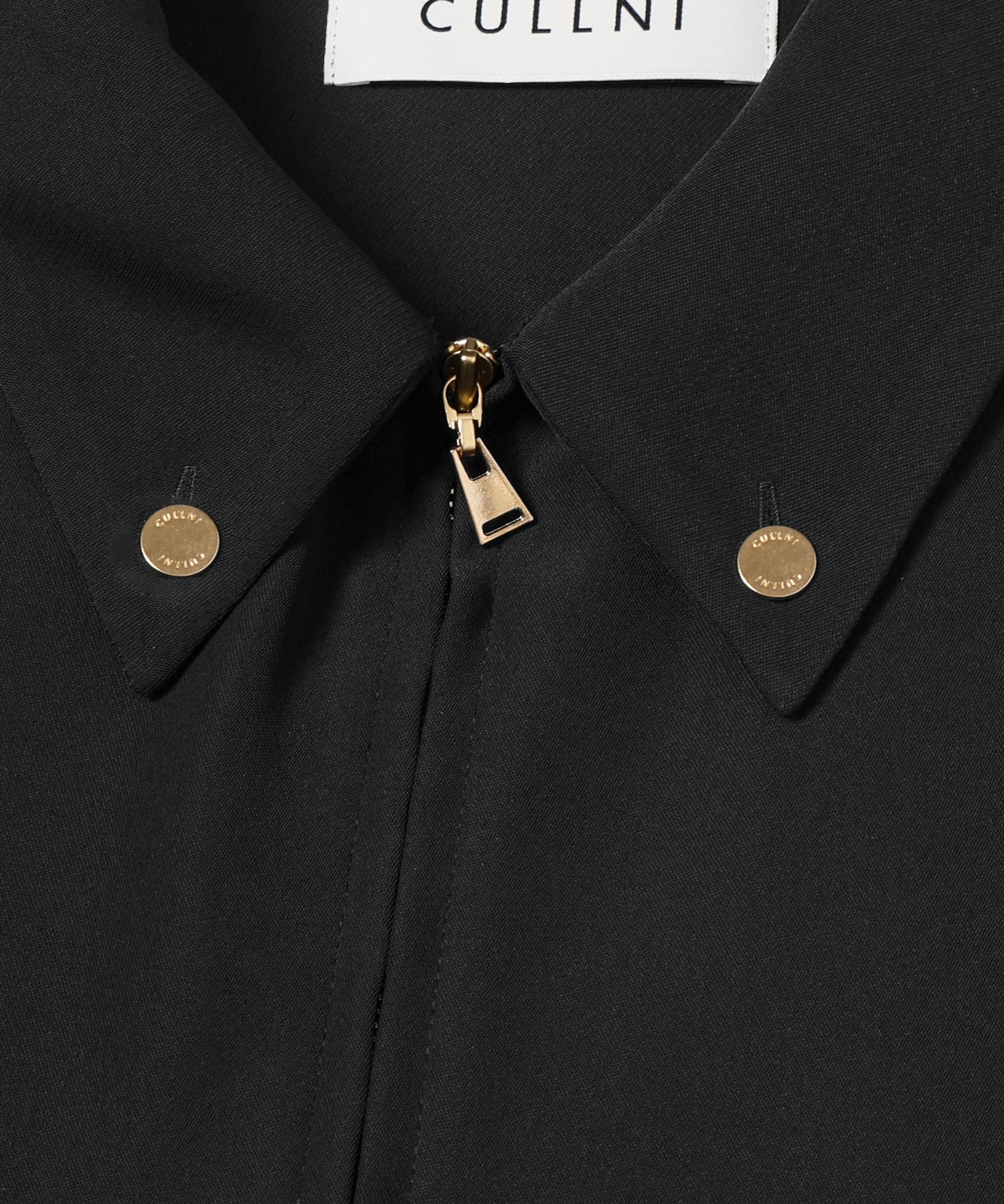 Dry Double Cloth Zip Up Short Sleeve Button-Down Compact Shirt