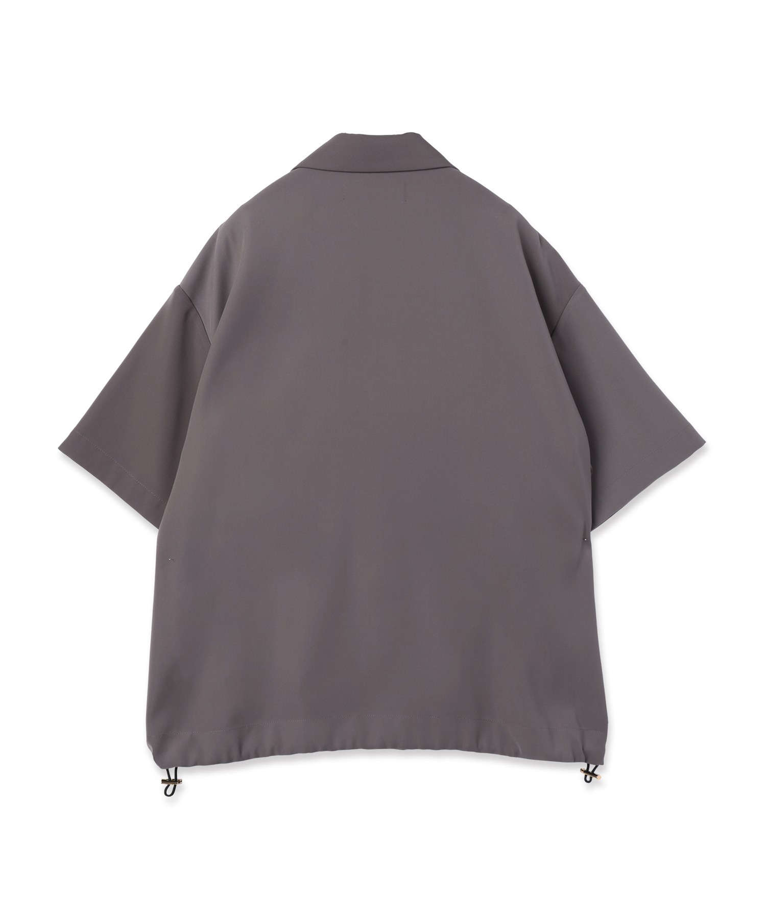 Dry Twill Open Collar Short Sleeve Shirt