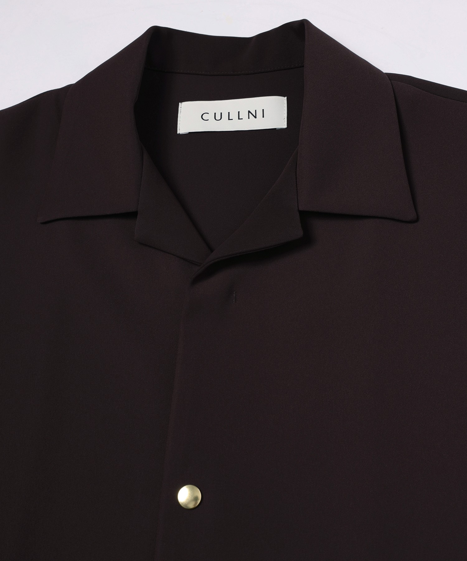 Dry Twill Open Collar Short Sleeve Shirt