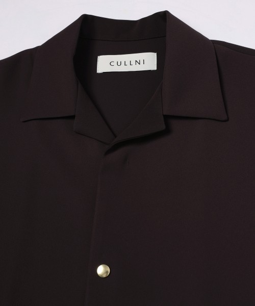 Dry Twill Open Collar Short Sleeve Shirt