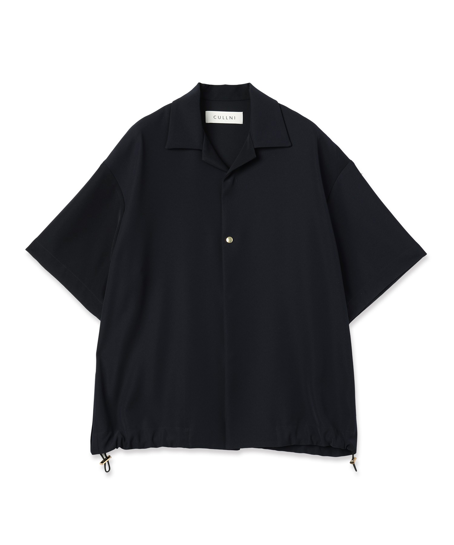 Dry Twill Open Collar Short Sleeve Shirt