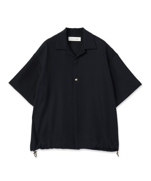 Dry Twill Open Collar Short Sleeve Shirt