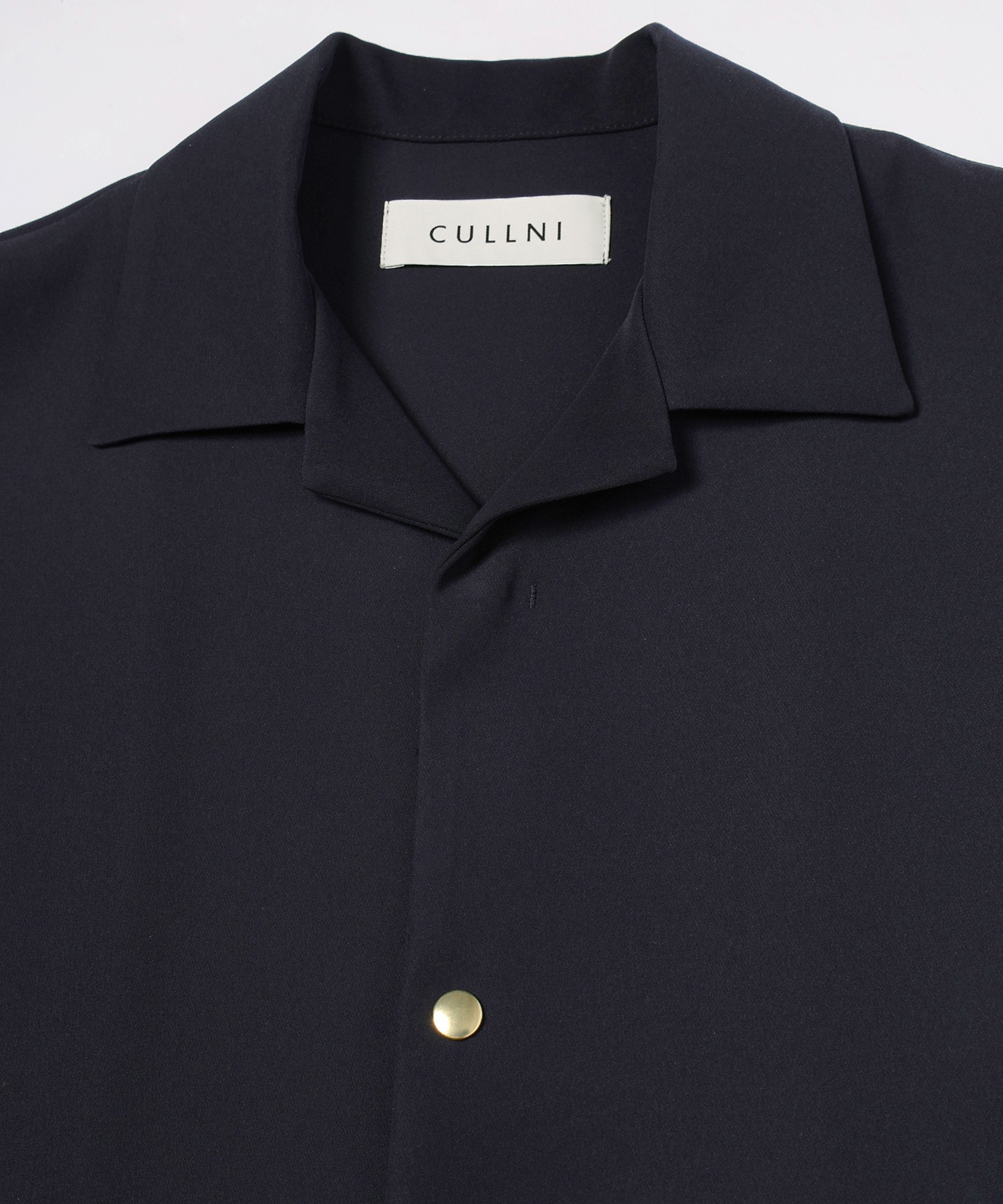 Dry Twill Open Collar Short Sleeve Shirt