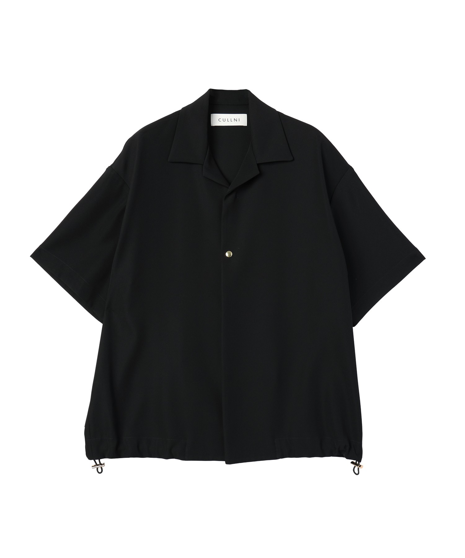 Dry Twill Open Collar Short Sleeve Shirt