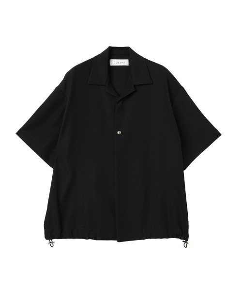 Dry Twill Open Collar Short Sleeve Shirt