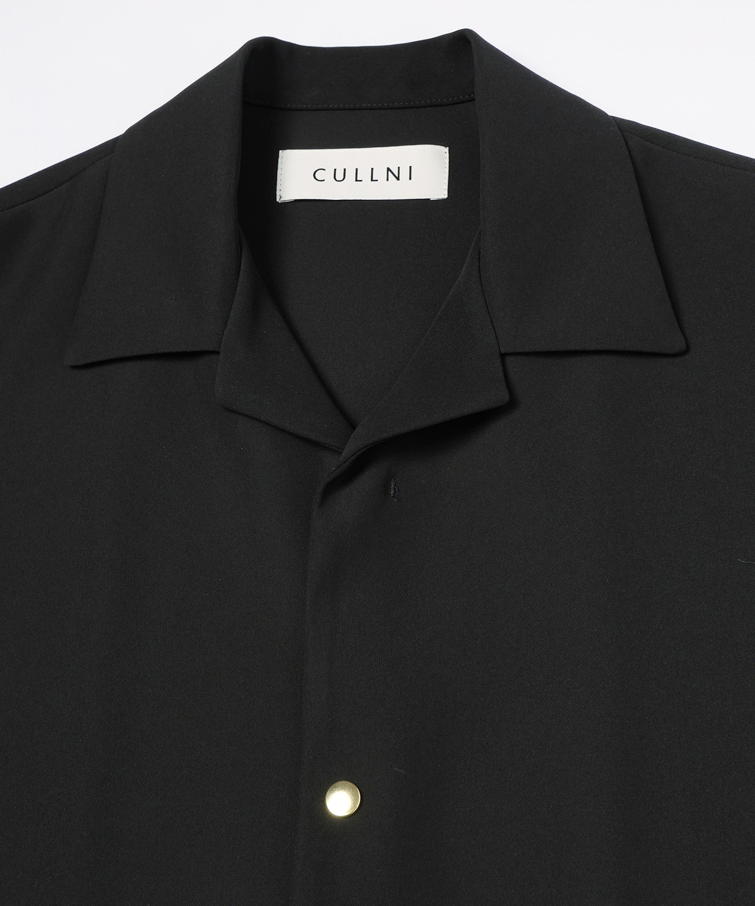 Dry Twill Open Collar Short Sleeve Shirt
