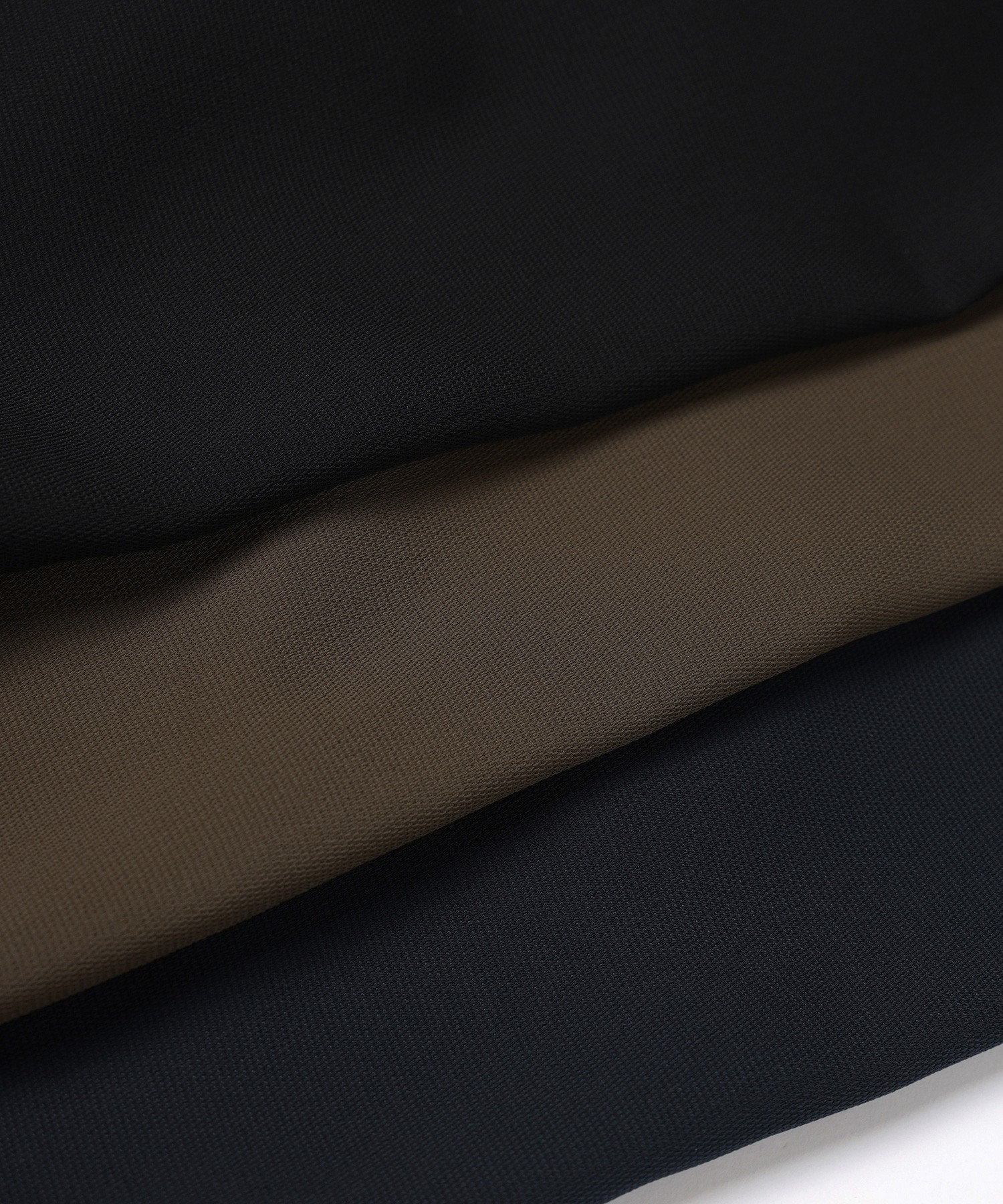 Dry Stretch Cloth Button-Tab Pocket Zip Up Shirt