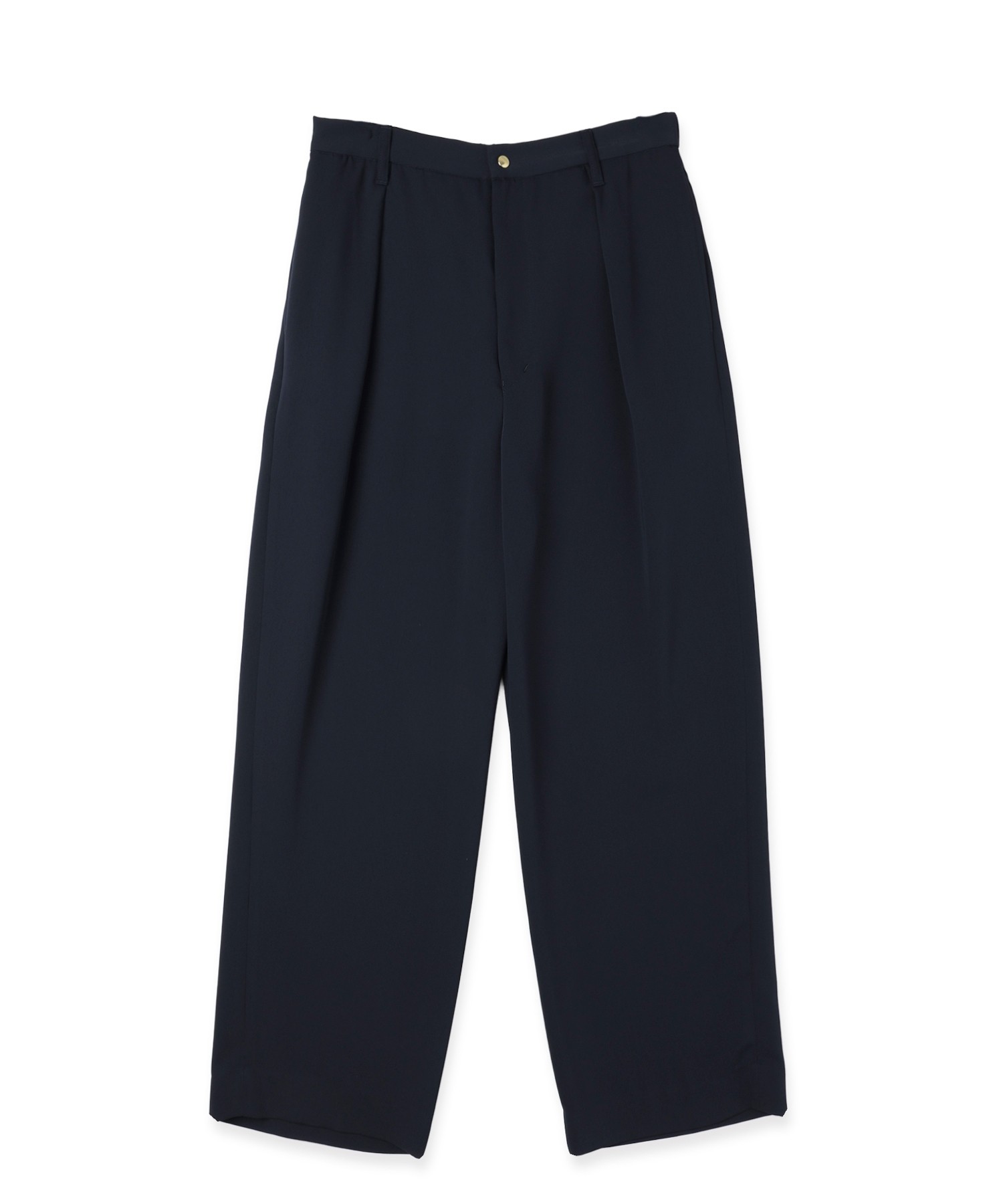 Double Cloth Tuck Wide Pant