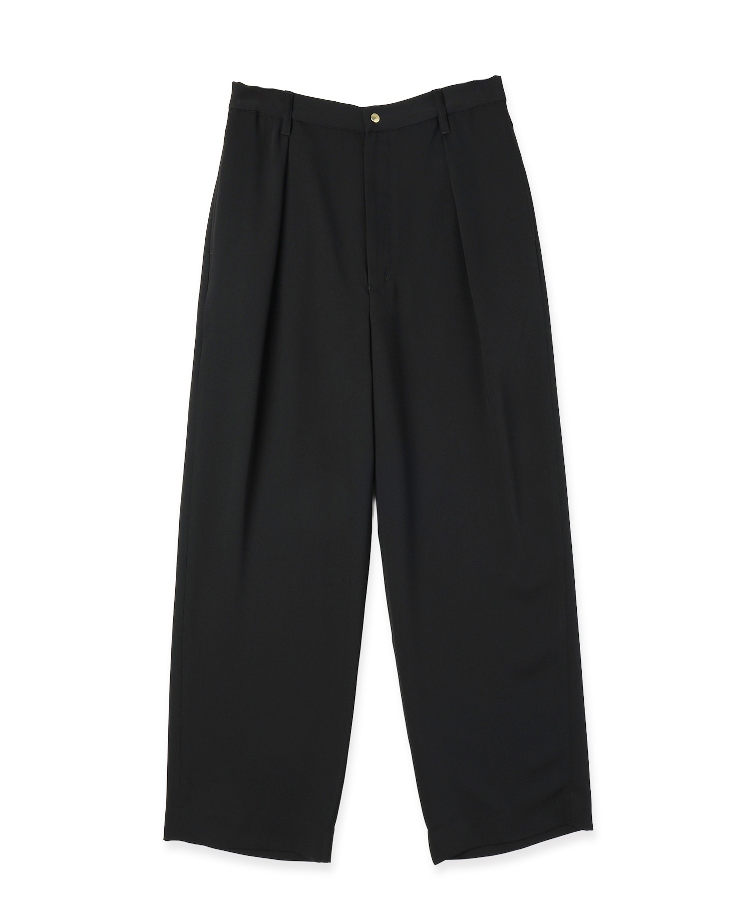 Double Cloth Tuck Wide Pant