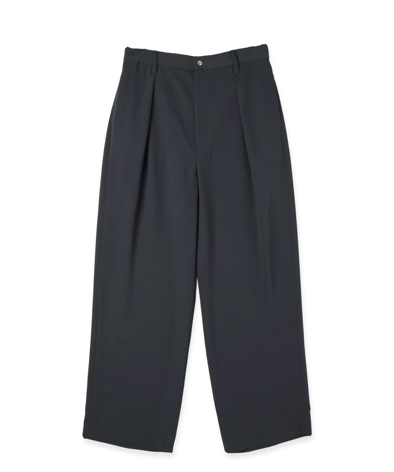 Double Cloth Tuck Wide Pant