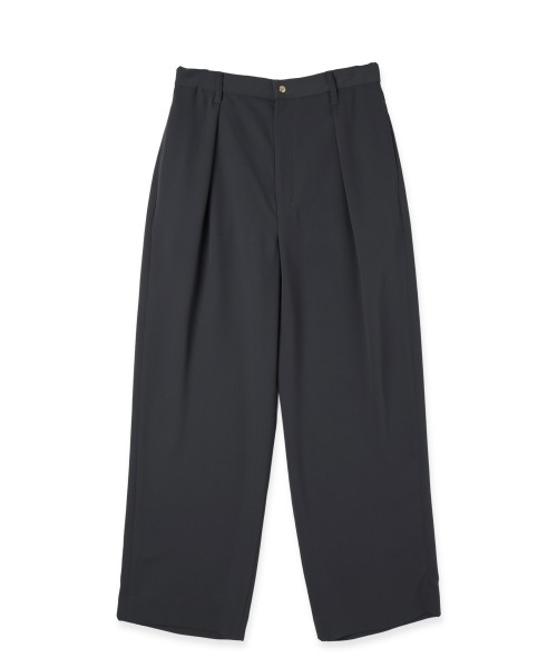 Double Cloth Tuck Wide Pant