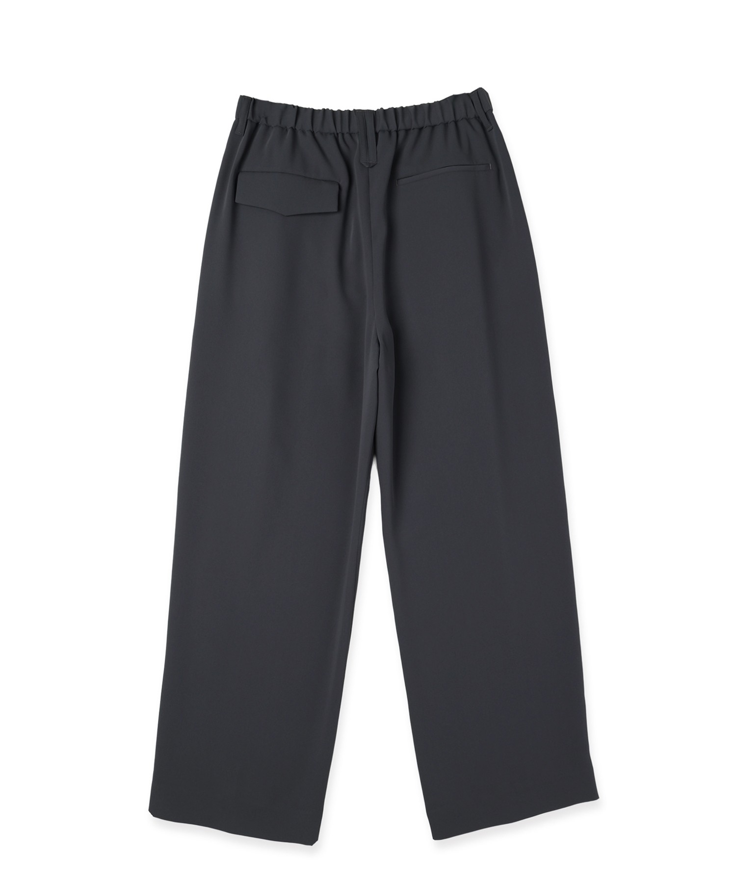 Double Cloth Tuck Wide Pant