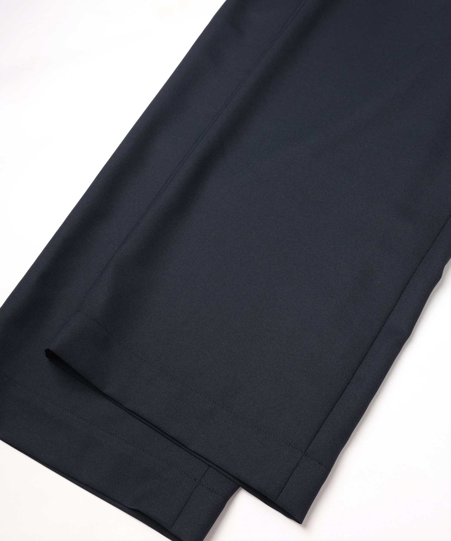 Dry Gabardine Drawstring Wide Pants