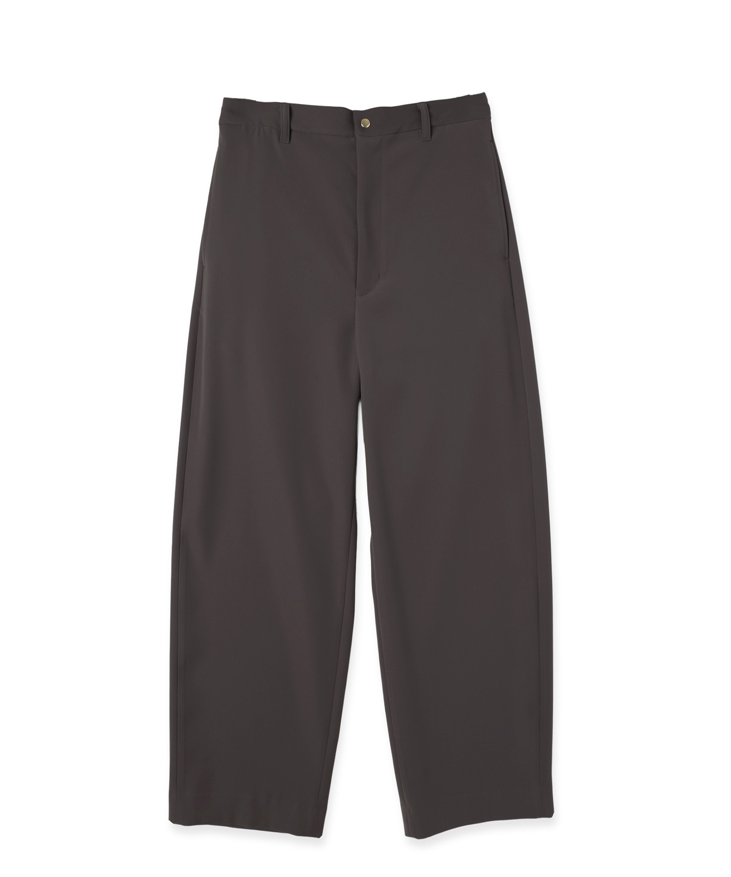 Dry Twill Curve Silhouette Semi Wide Pant