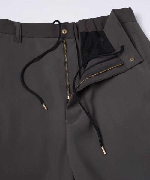 Dry Twill Curve Silhouette Semi Wide Pant