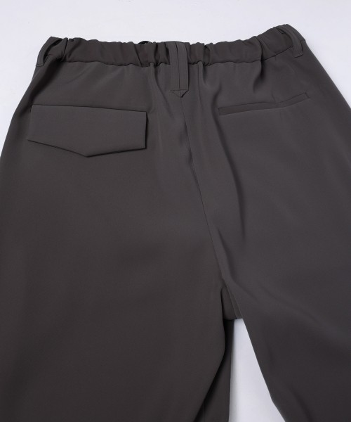 Dry Twill Curve Silhouette Semi Wide Pant