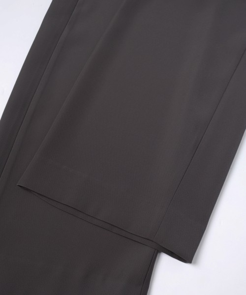 Dry Twill Curve Silhouette Semi Wide Pant