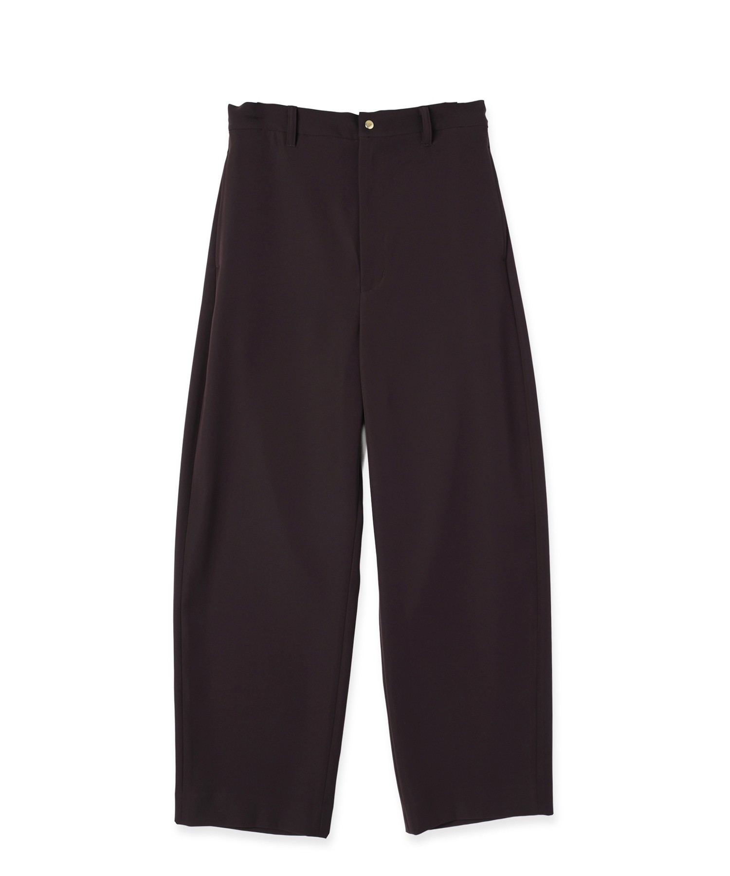 Dry Twill Curve Silhouette Semi Wide Pant