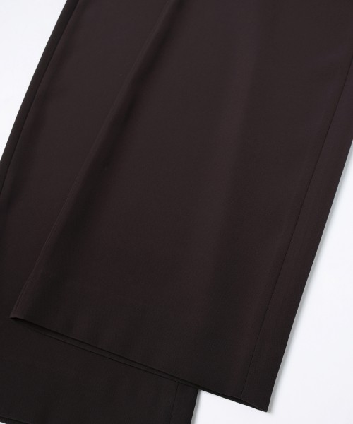 Dry Twill Curve Silhouette Semi Wide Pant