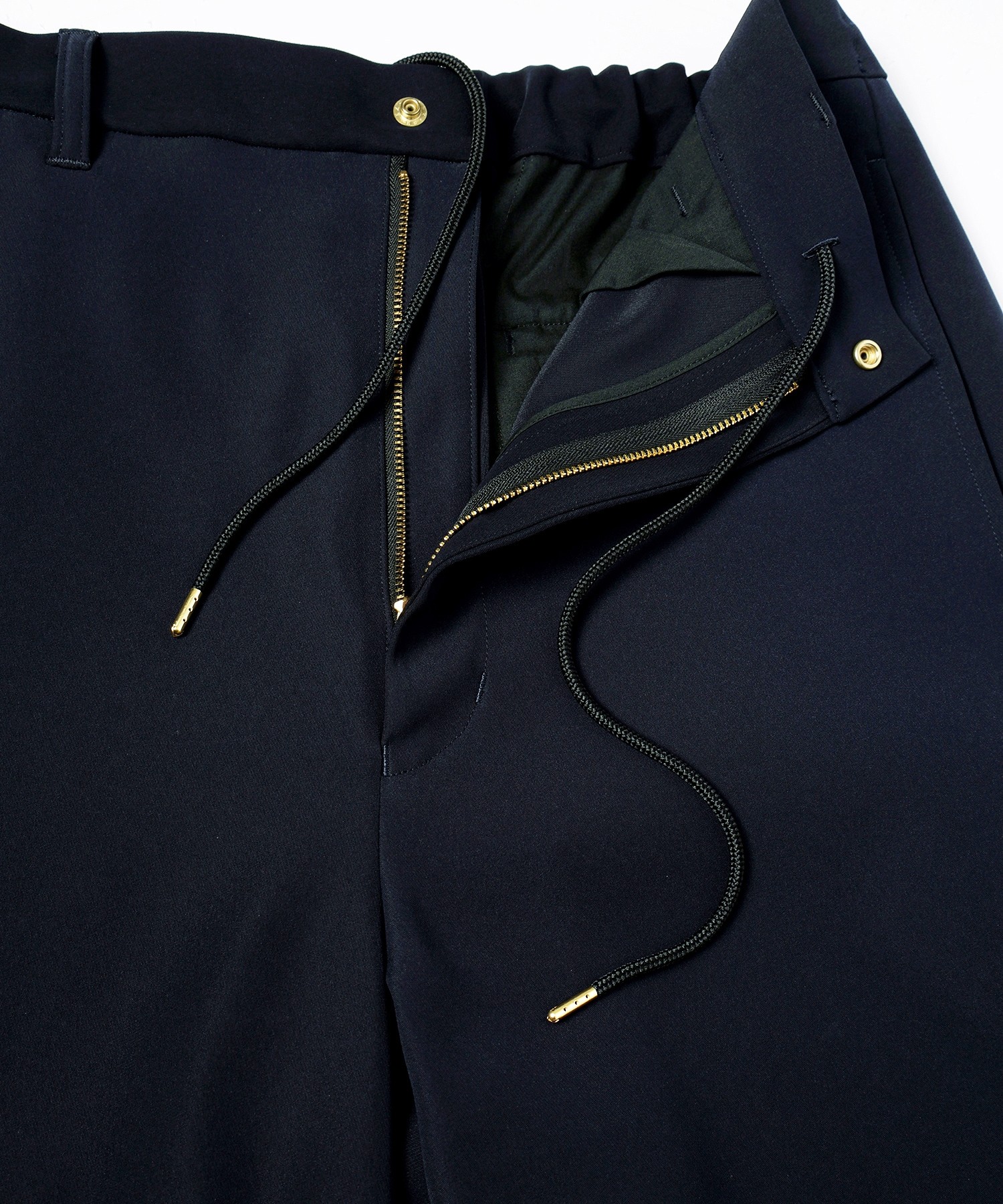 Dry Twill Curve Silhouette Semi Wide Pant