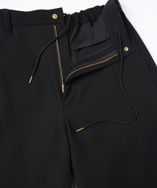 Dry Twill Curve Silhouette Semi Wide Pant