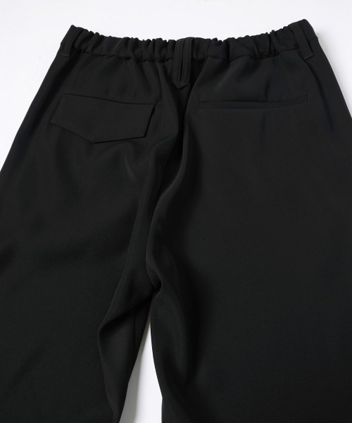 Dry Twill Curve Silhouette Semi Wide Pant