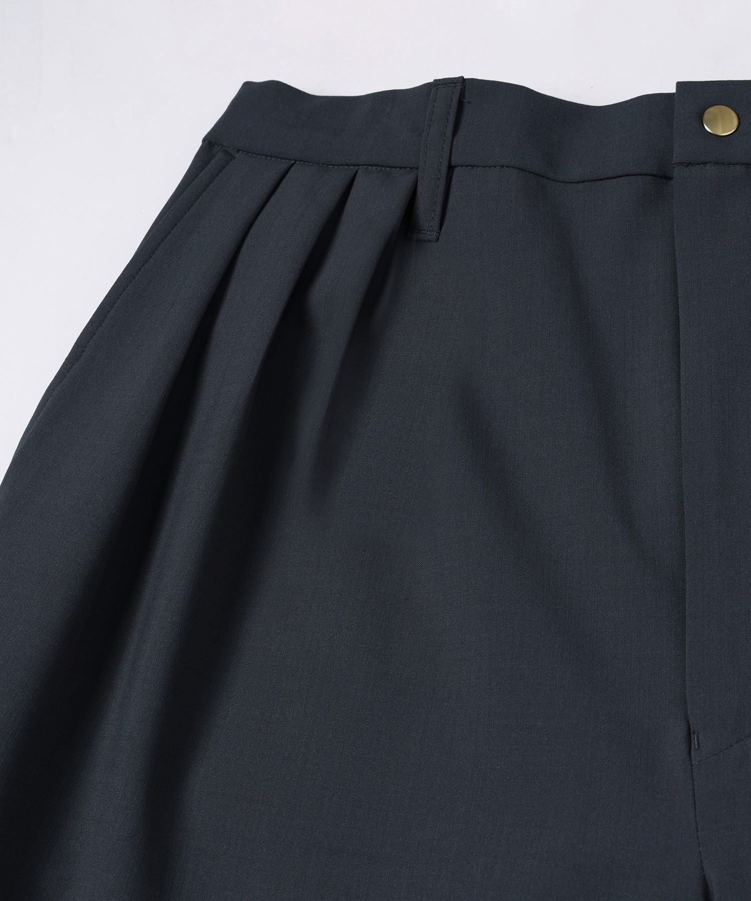 Wool Dry Stretch 3Tuck Semi Wide Pant