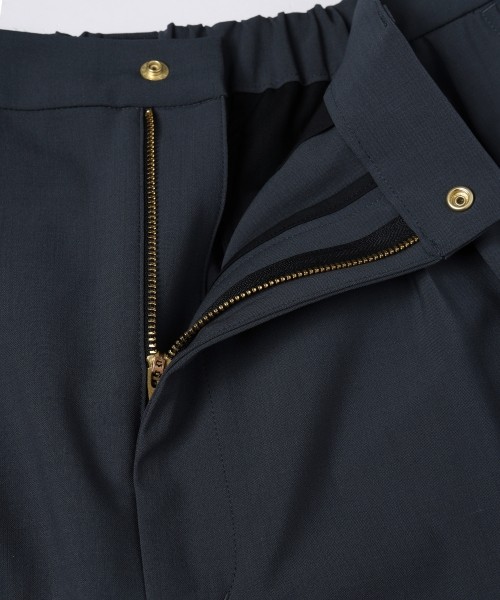 Wool Dry Stretch 3Tuck Semi Wide Pant