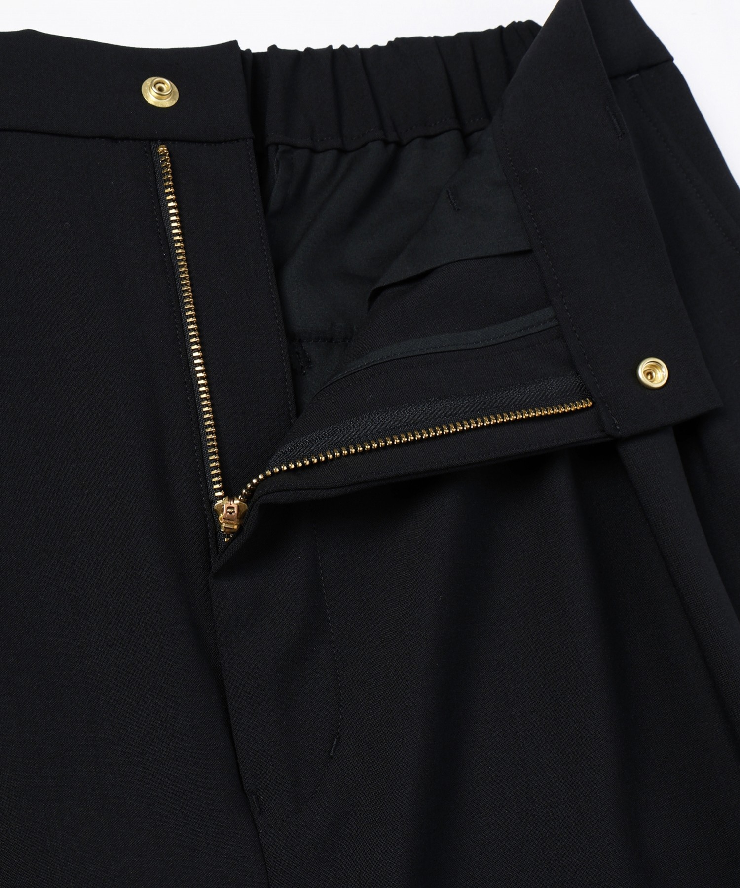 Wool Dry Stretch 3Tuck Semi Wide Pant