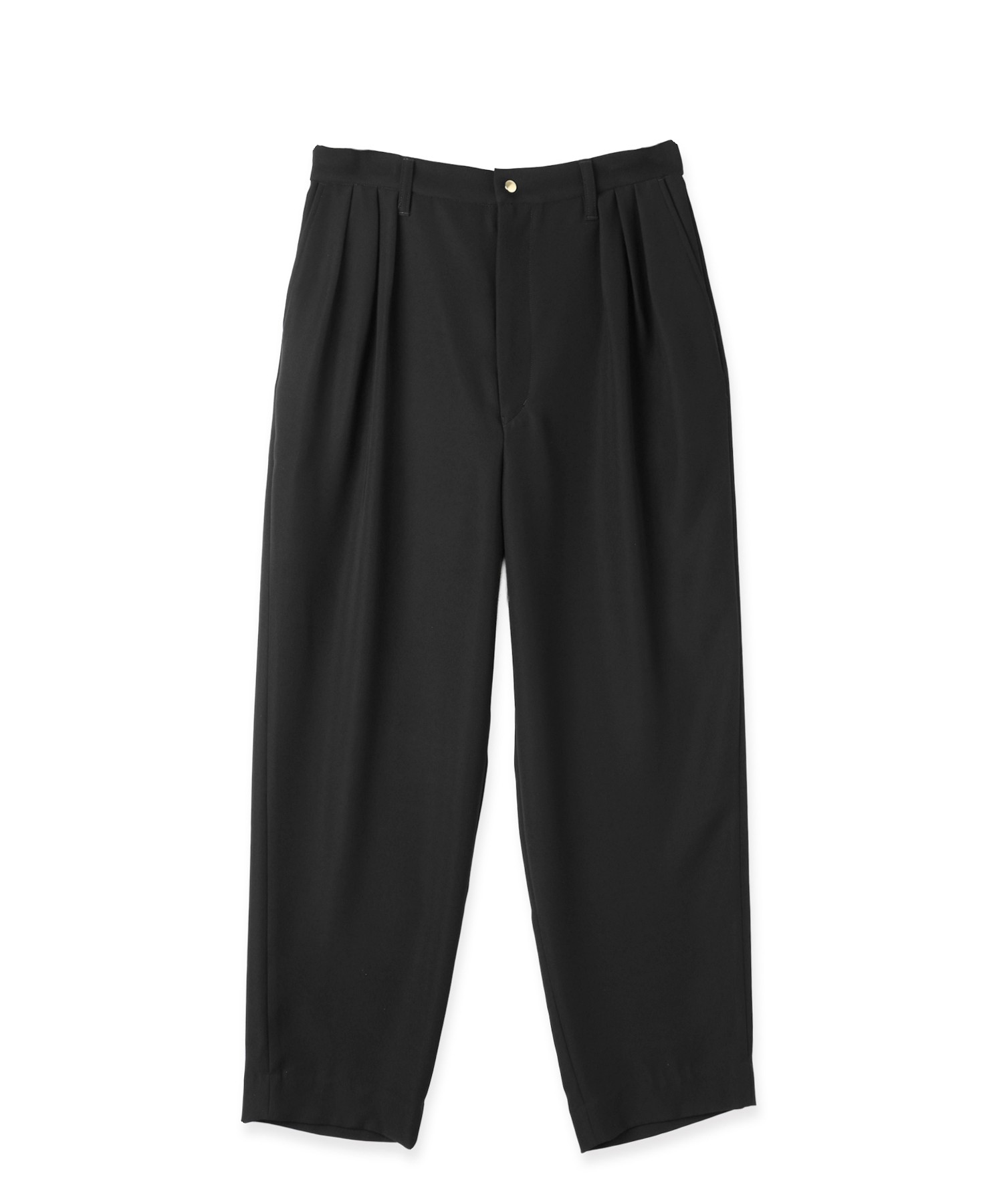 Dry Double Cloth 3Tuck Semi Wide Pant