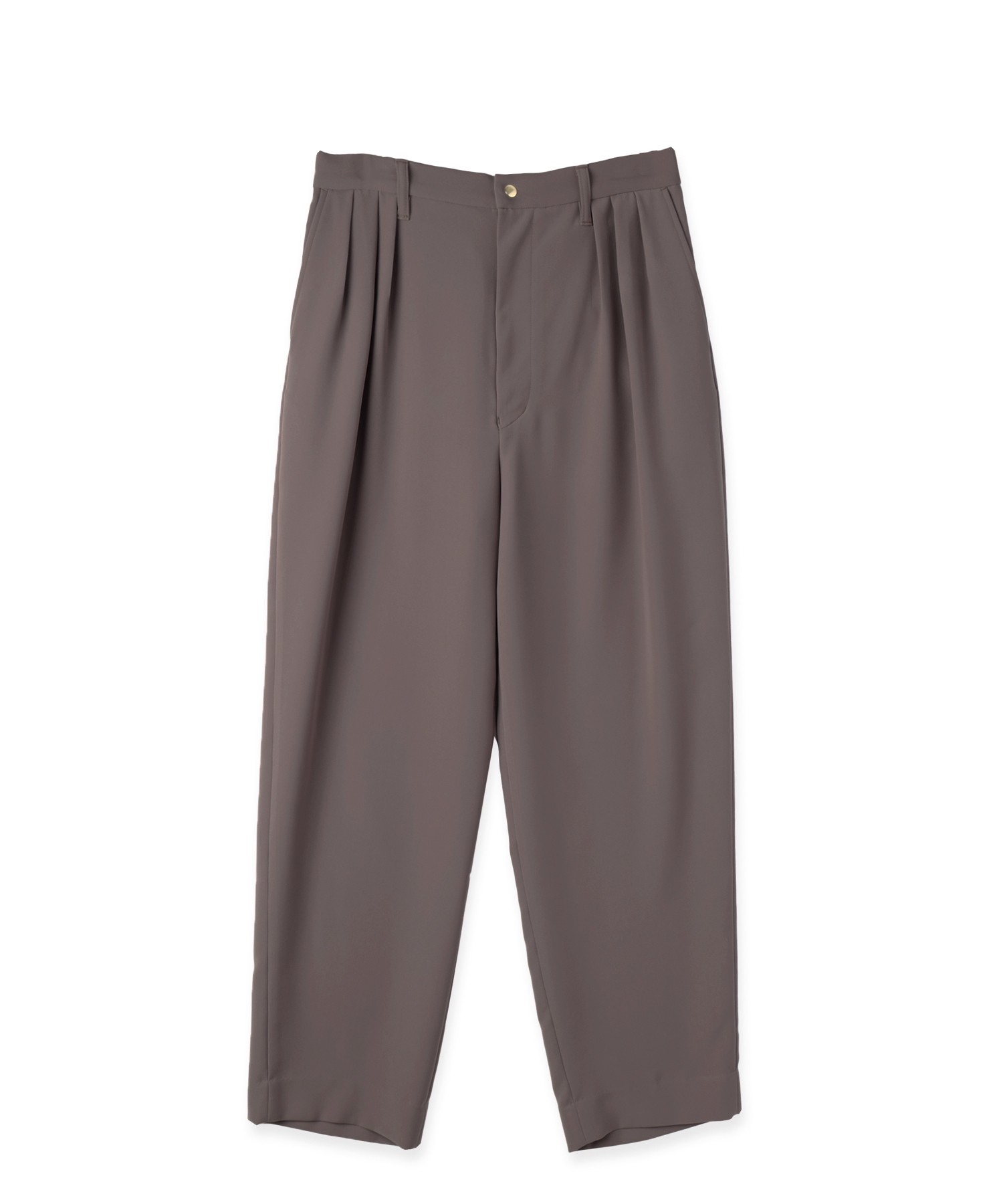 Dry Double Cloth 3Tuck Semi Wide Pant