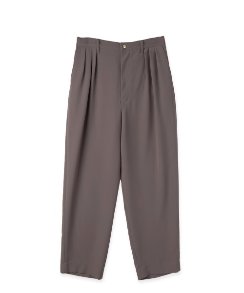 Dry Double Cloth 3Tuck Semi Wide Pant