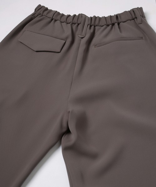 Dry Double Cloth 3Tuck Semi Wide Pant