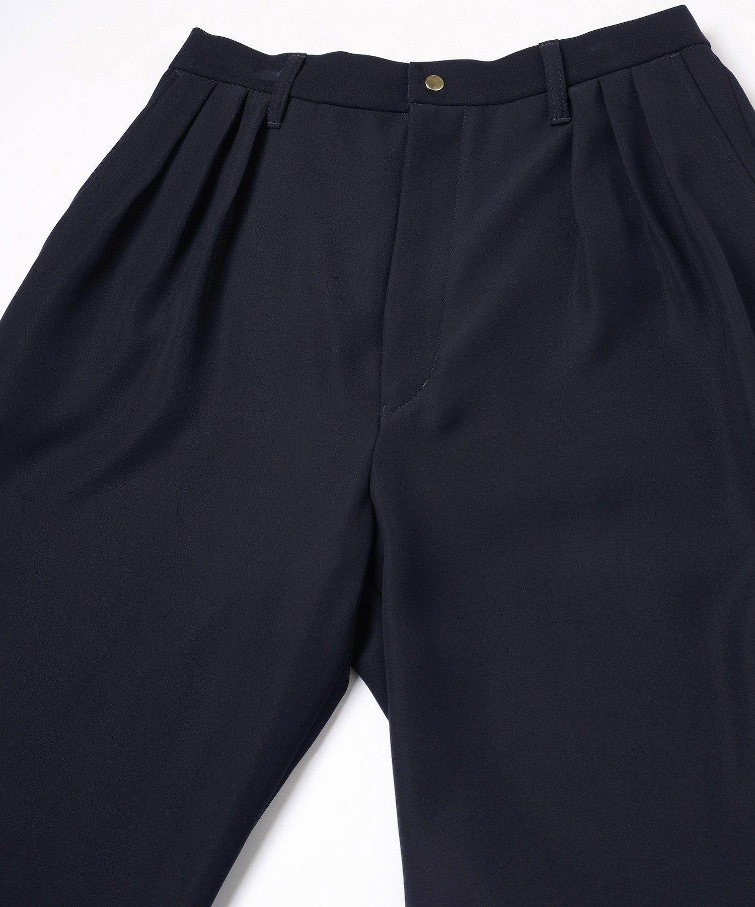 Dry Double Cloth 3Tuck Semi Wide Pant