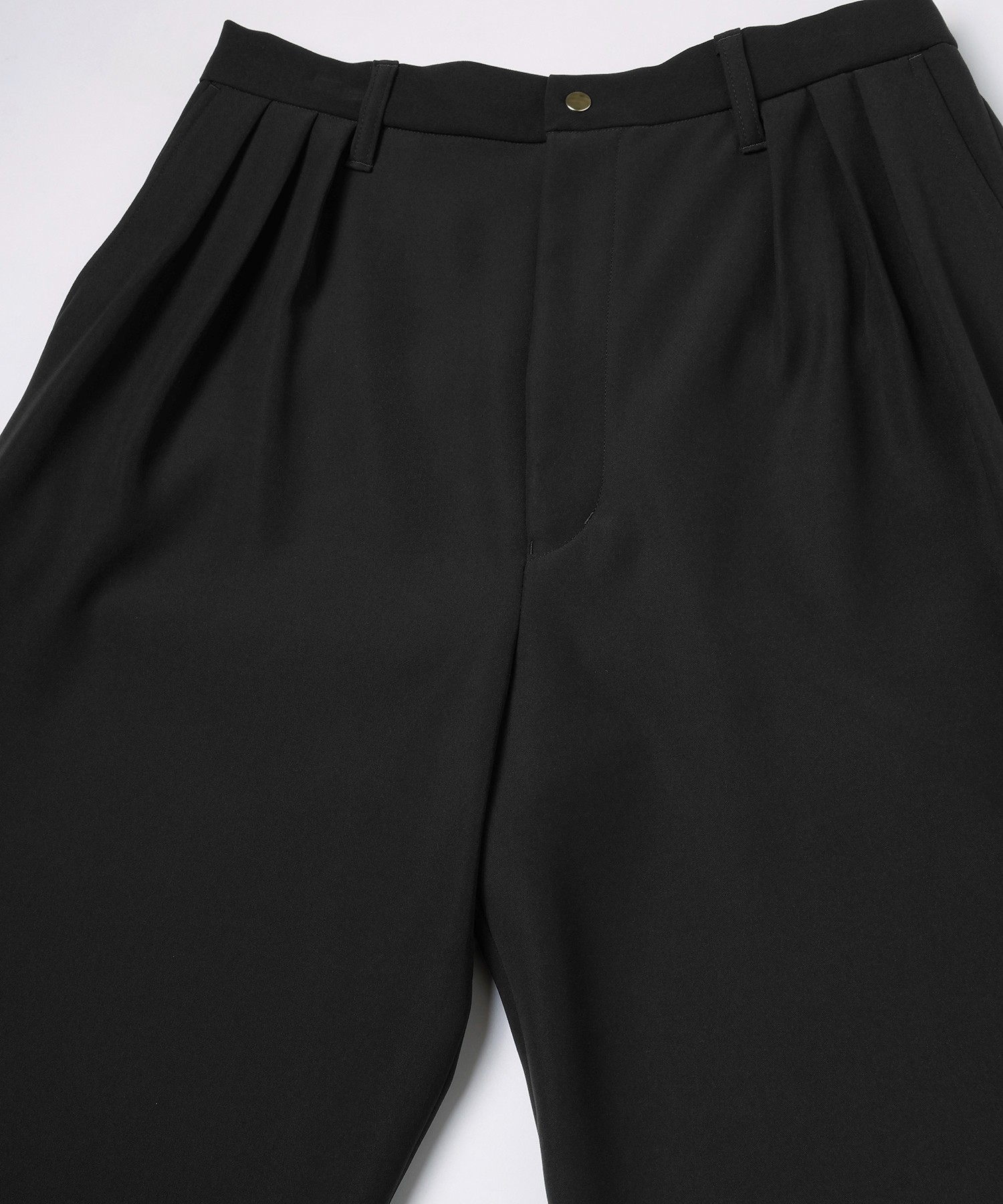 Dry Double Cloth 3Tuck Semi Wide Pant