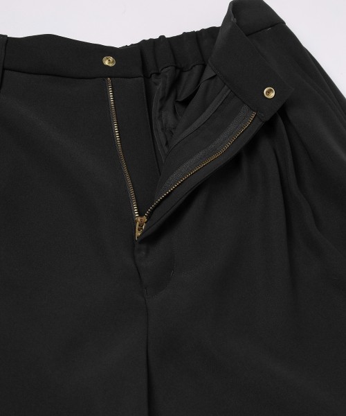 Dry Double Cloth 3Tuck Semi Wide Pant