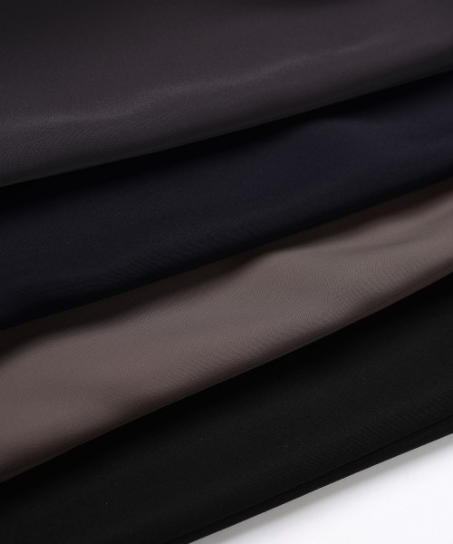 Dry Double Cloth 3Tuck Semi Wide Pant