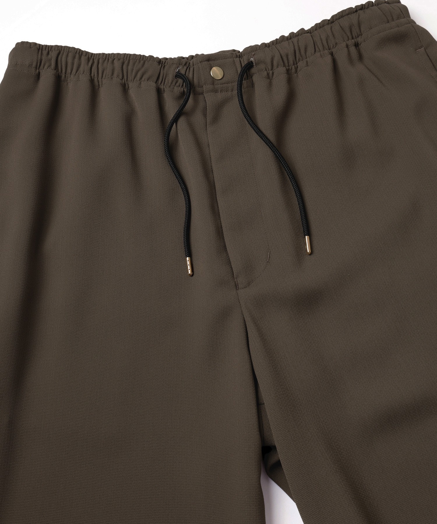 Dry Stretch Cloth Extra Wide Drawstring Pant