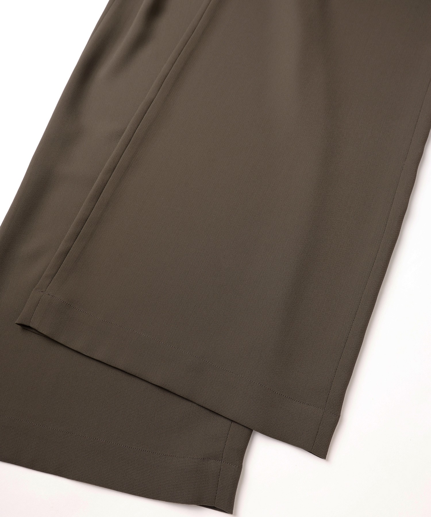 Dry Stretch Cloth Extra Wide Drawstring Pant