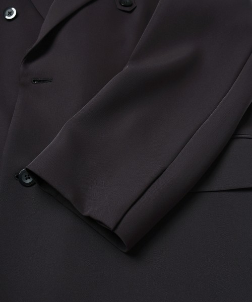 Dry Double Cloth Slant Belt Tailored Jacket