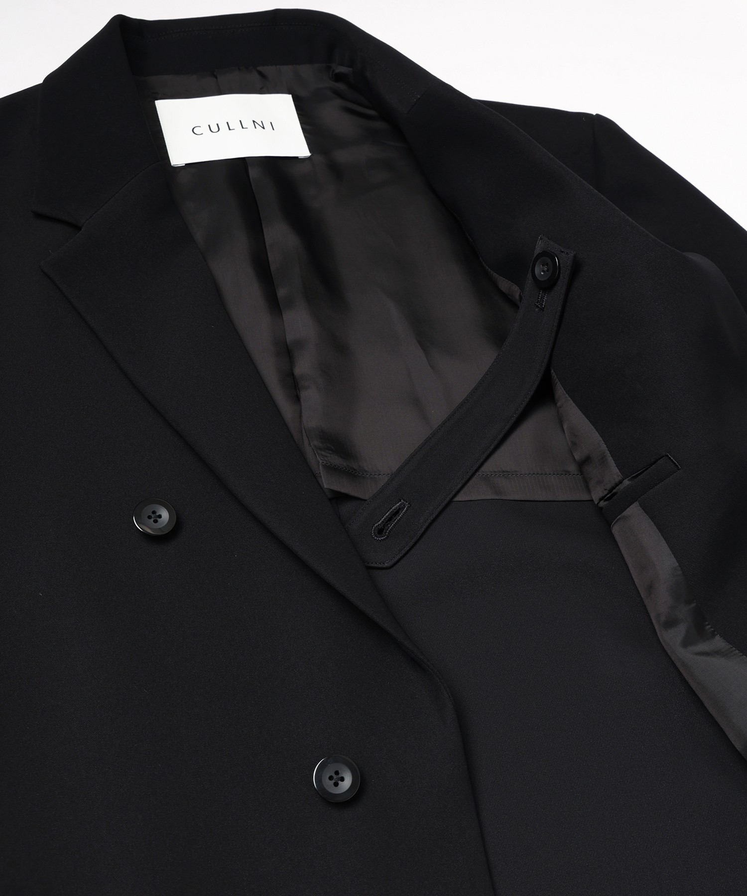 Dry Double Cloth Slant Belt Tailored Jacket