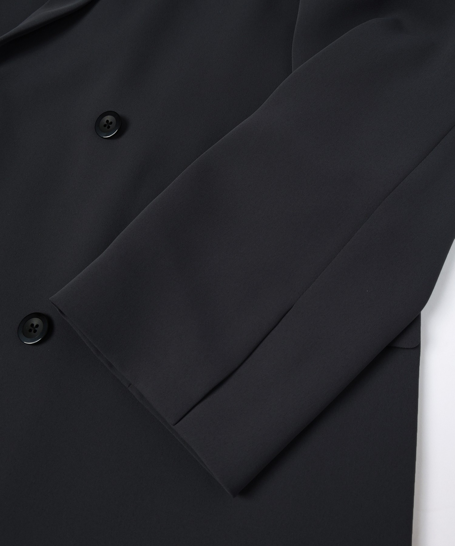 Double Cloth Button-Tab Pocket Tailored Jacket