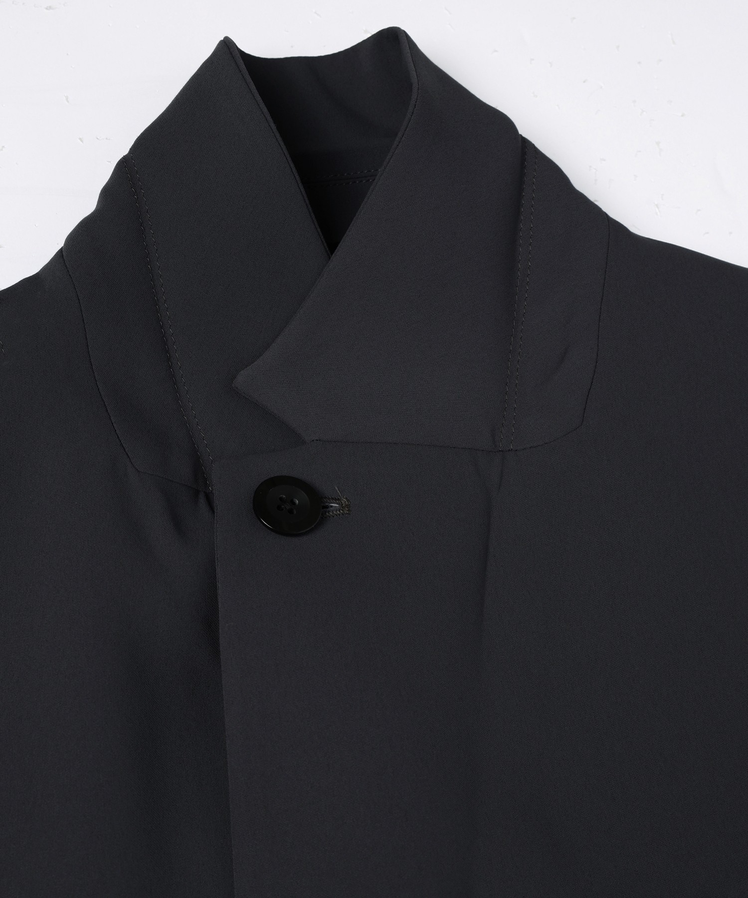 Double Cloth Button-Tab Pocket Tailored Jacket