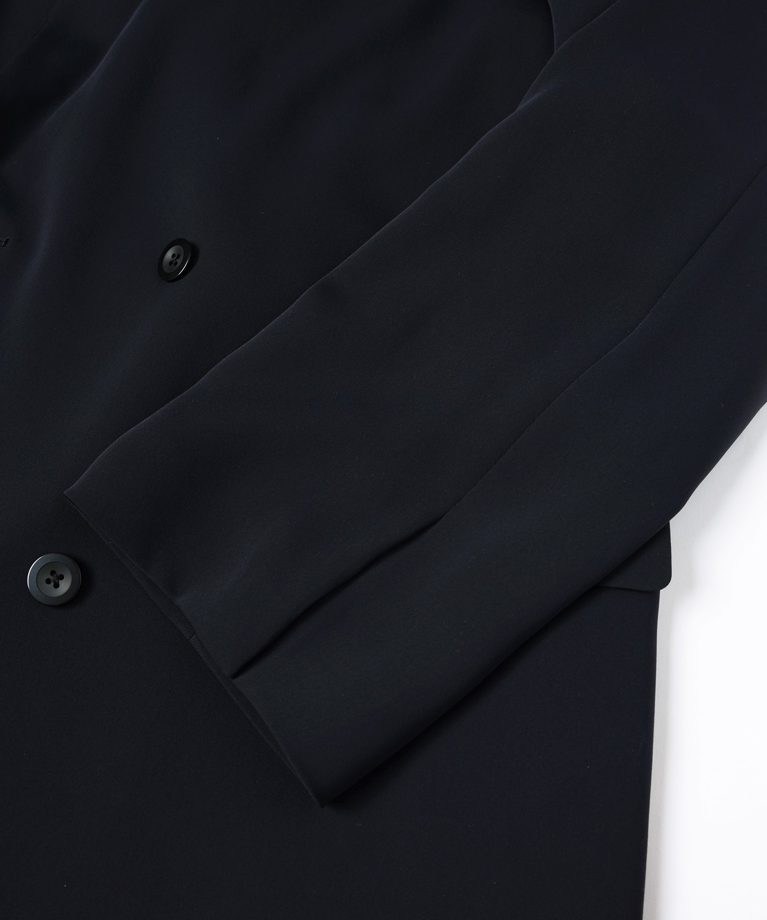 Double Cloth Button-Tab Pocket Tailored Jacket