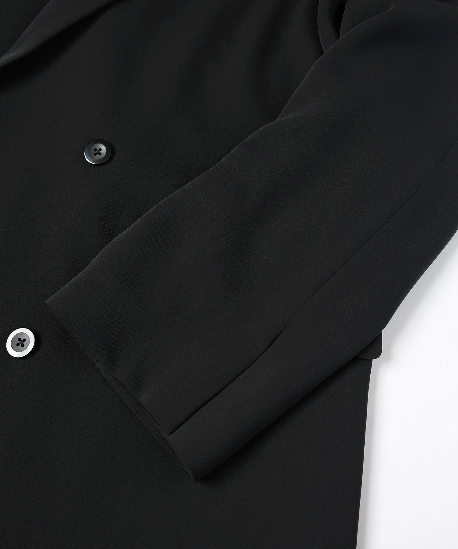 Double Cloth Button-Tab Pocket Tailored Jacket