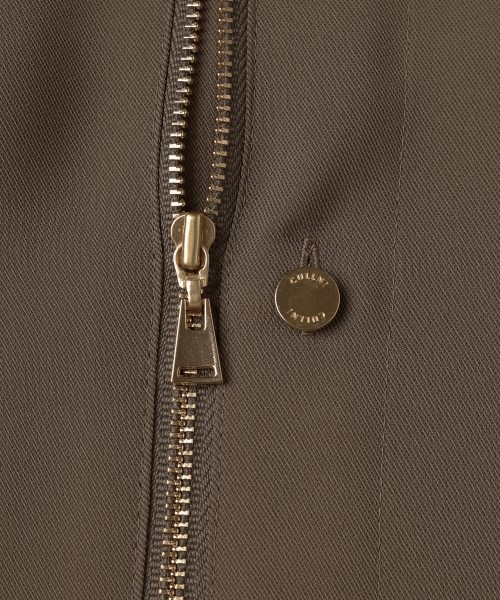 Airy Cloth Short Sleeve Zip Up Shirt